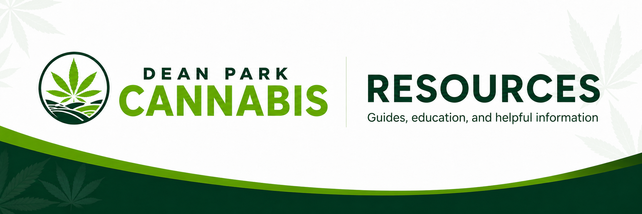 Dean Park Cannabis resource guide