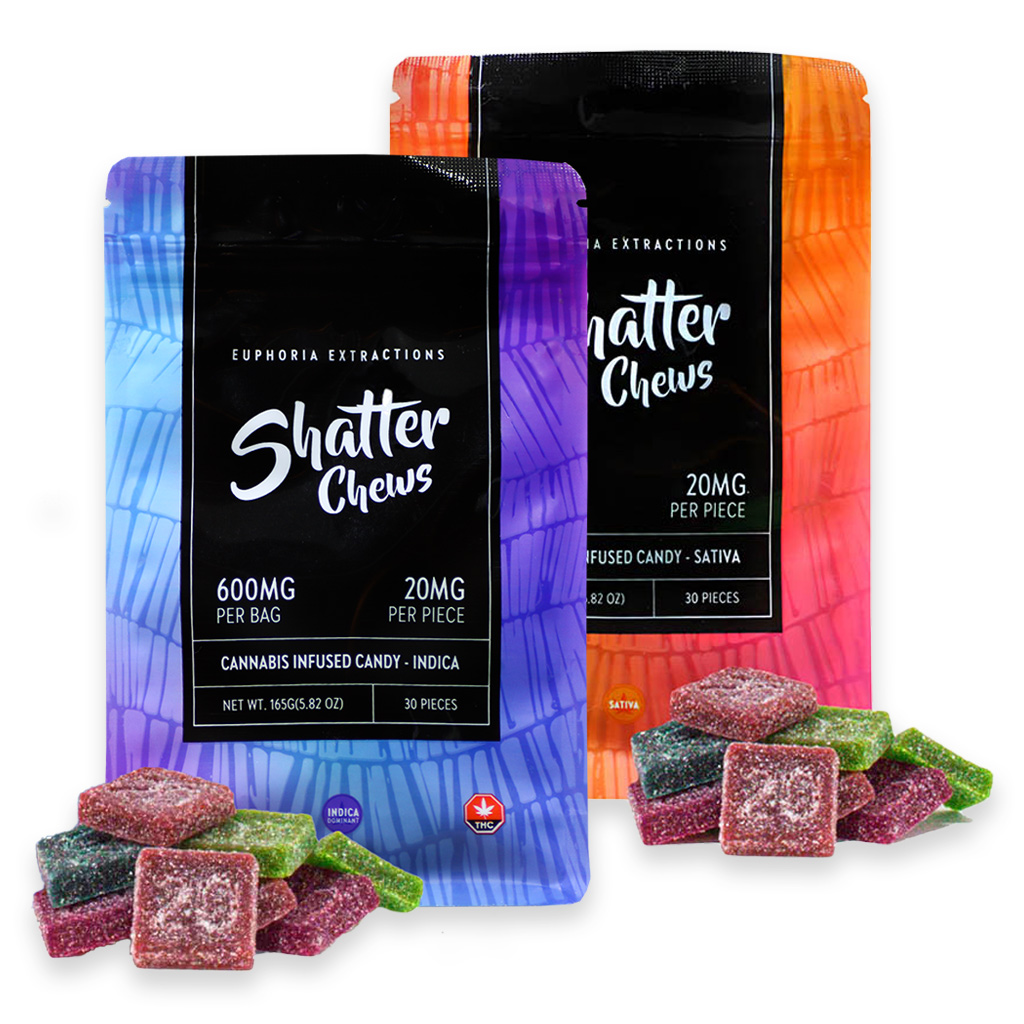 SHATTER CHEWS 600 MG at Dean Park Cannabis