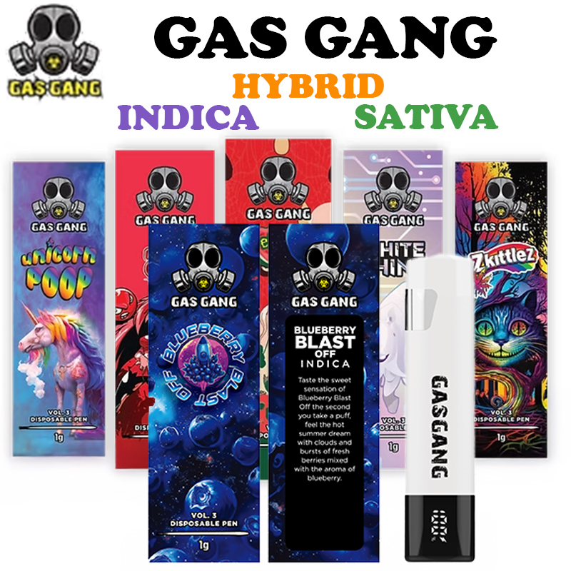 GAS GANG DISPO VAPE 1G at Dean Park Cannabis